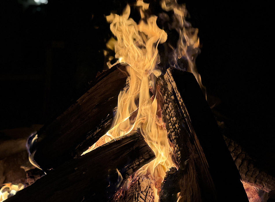 Campfire at Grangeways