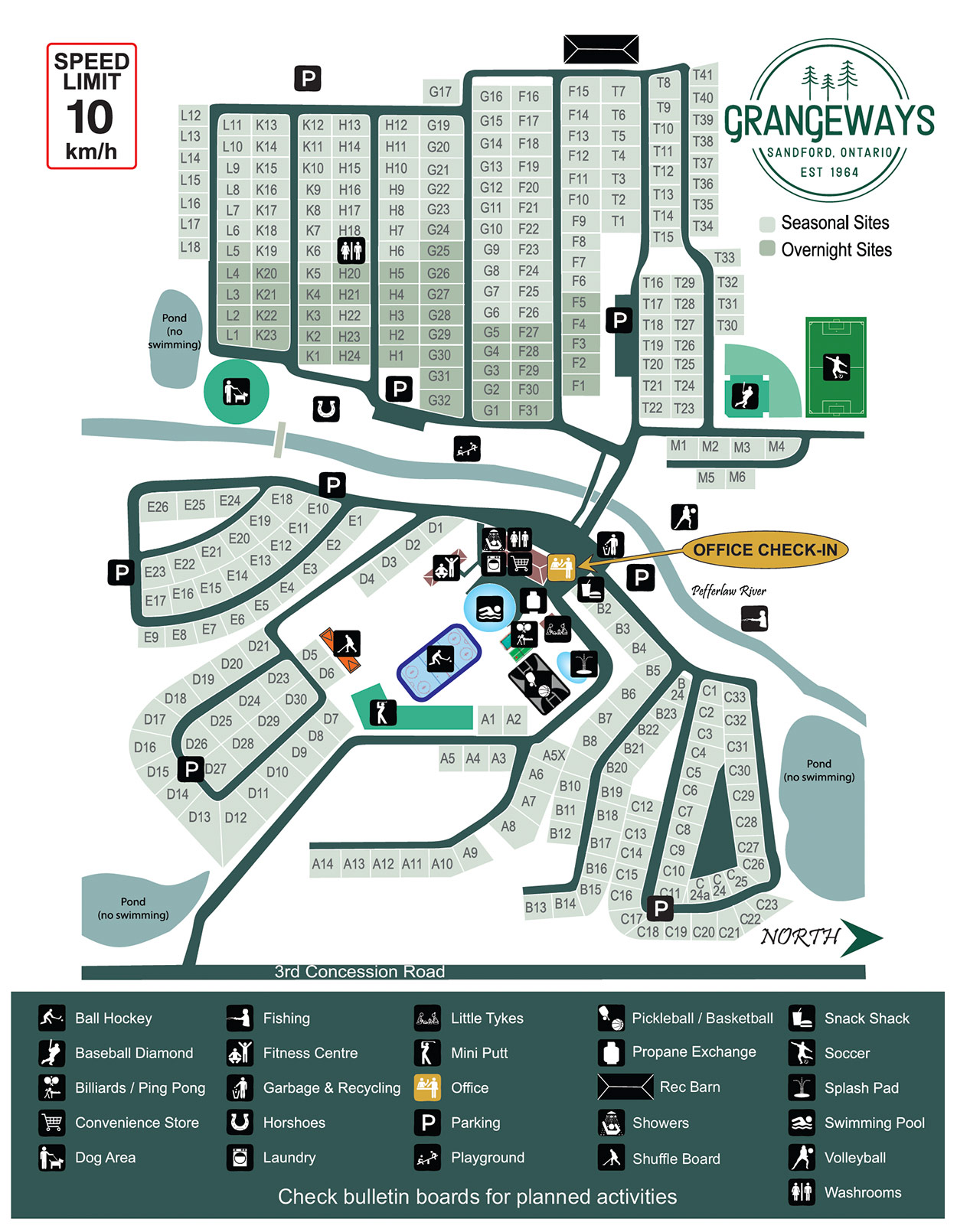 grangeways-park-sitemap